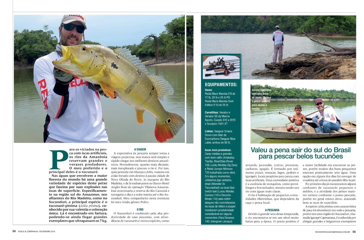 Matéria Na Revista Pesca And Companhia 3591